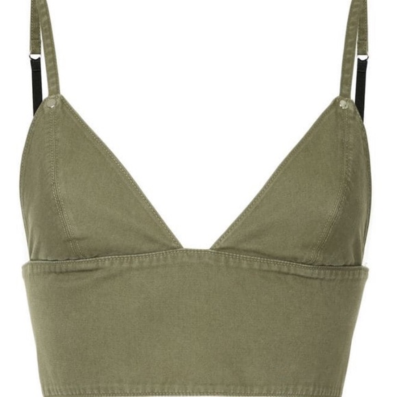 NWT T by Alexander wang twill bra - Picture 8 of 17